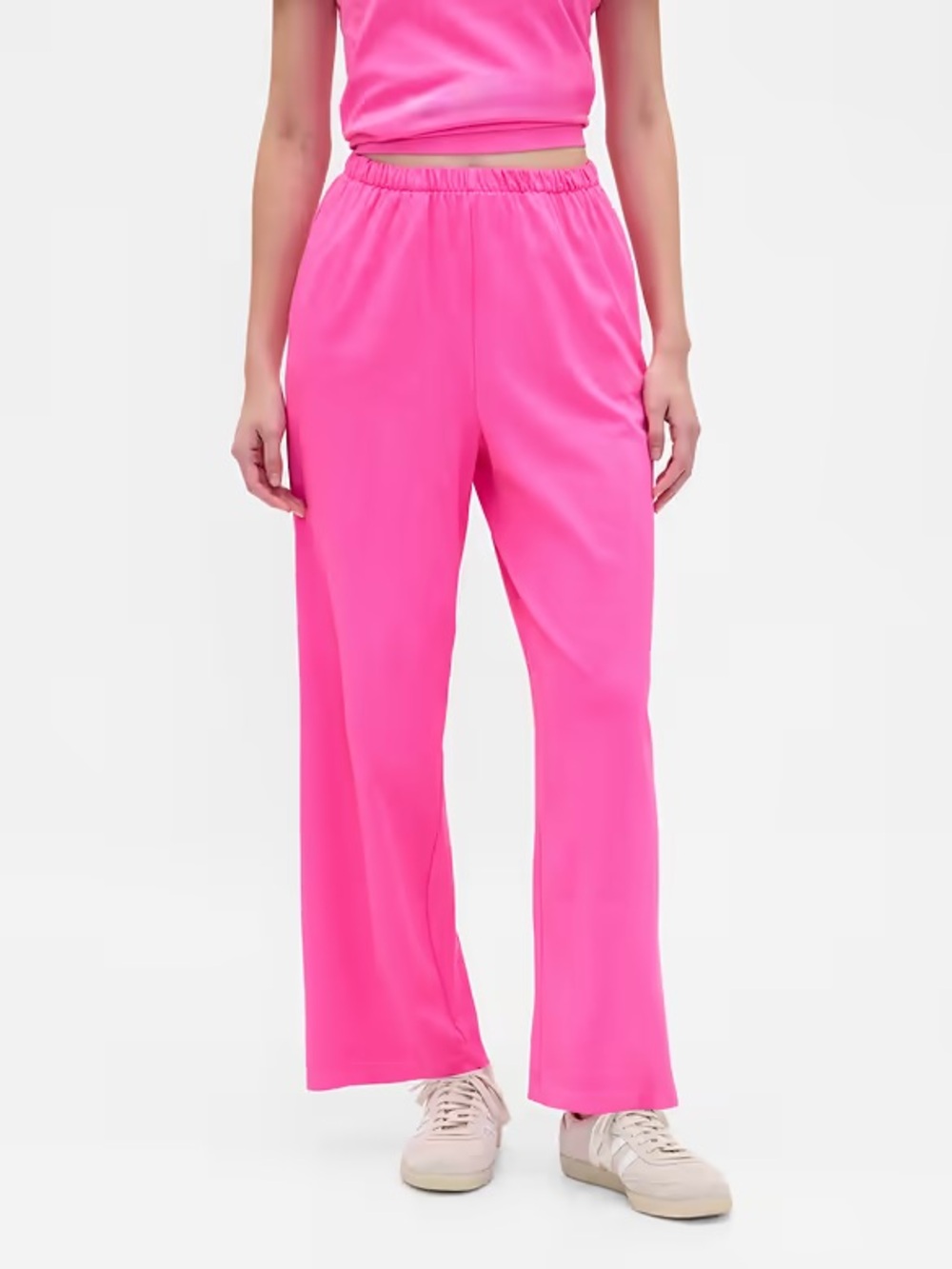 Standout Organic Cotton Heavyweight Pink GAP Straight Pant - NEW!